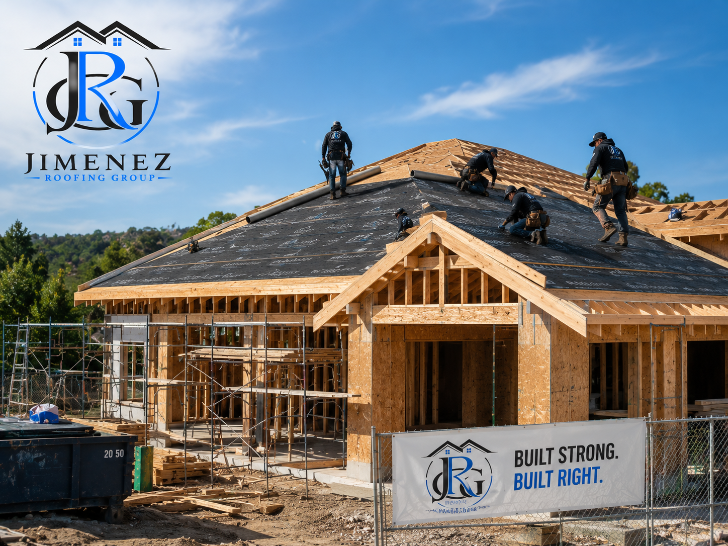 New construction roofing service
